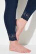 Legging, bas de jambe en dentelle