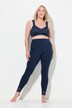Legging, bas de jambe en dentelle