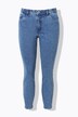 Skinny jeans, slim fit, 5-pocket, glittersteentjes