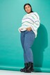 Skinny jeans, slim fit, 5-pocket, glittersteentjes