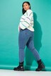 Skinny jeans, slim fit, 5-pocket, glittersteentjes