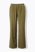 Elastic Waist Side Stripe Wide Leg Pant