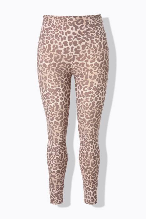 Legíny, úzký střih, leopardí potisk