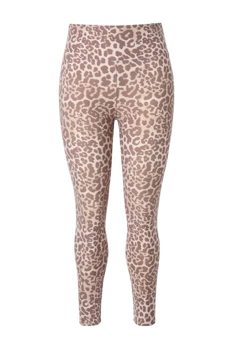 Legíny, úzký střih, leopardí potisk