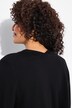 Cardigan, A-lijn, open model, V-hals, 3/4-mouwen