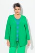 Cardigan coupe ouverte et évasée, encolure en V et manches 3/4