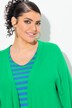 Cardigan coupe ouverte et évasée, encolure en V et manches 3/4