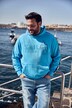 Mikina s kapucí Men+, velký potisk, do 8XL