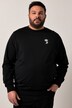 Men+ sweatshirt, palme-broderi, opptil 8 XL