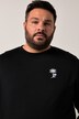 Men+ sweatshirt, palme-broderi, opptil 8 XL