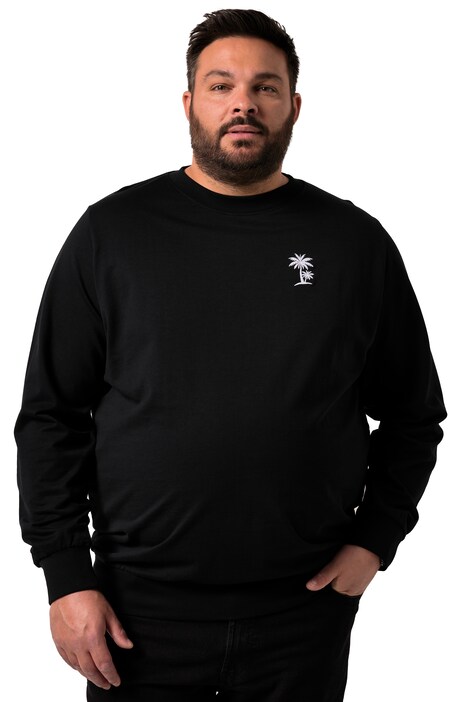 Mikina Men+, palmová výšivka, do 8XL