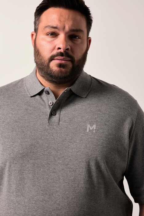 Polo Men+ en maille piquée, manches courtes, collection Basic - jusqu'au 8 XL