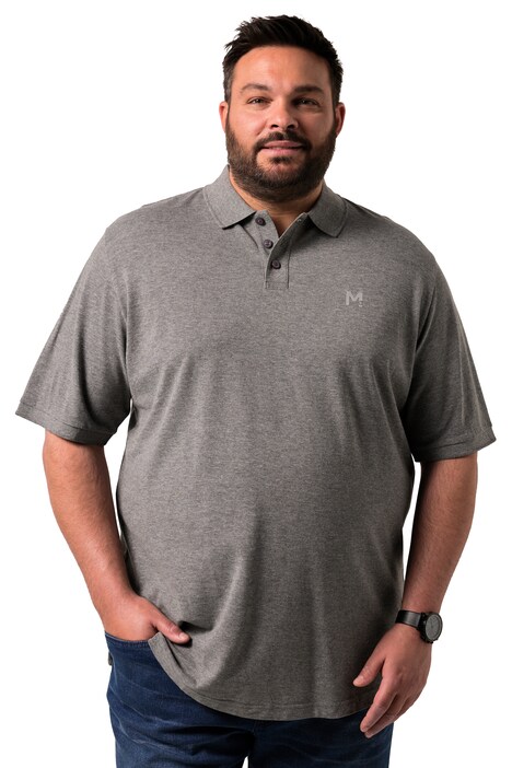 Polokošile Men+, Basic, piké, krátké rukávy, do 8XL