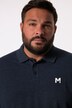 Maglie polo basic Men+ di piqué in confezione doppia con mezze maniche, fino alla tg. 8XL