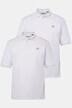 Men+ poloshirts, set van 2, basic, piqué, korte mouw, tot 8XL
