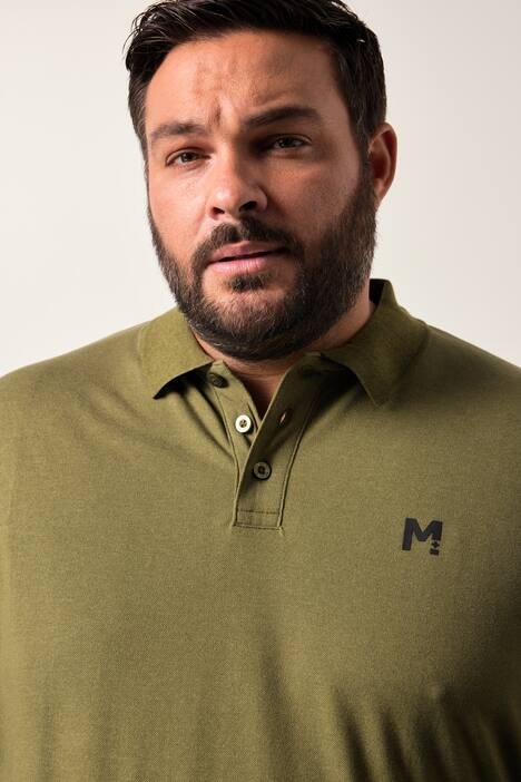 Lot de 2 polos Men+ en maille piquée, manches courtes, collection Basic - jusqu'au 8 XL