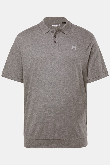Polo Men+ en maille piquée, ventre confort et manches courtes, collection Basic - du XL au 10 XL