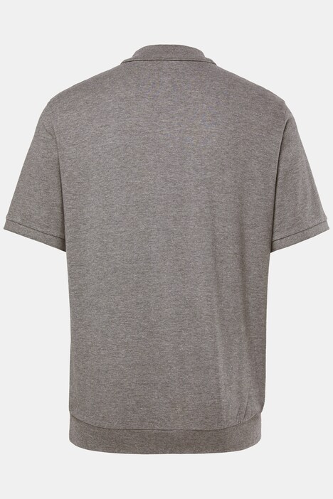 Polo Men+ en maille piquée, ventre confort et manches courtes, collection Basic - du XL au 10 XL