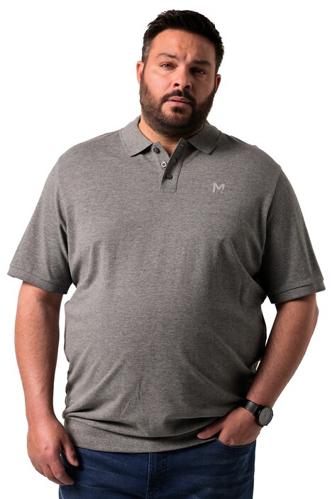 Polokošile Men+, břišní střih, Basic, piké, krátké rukávy, do 10XL