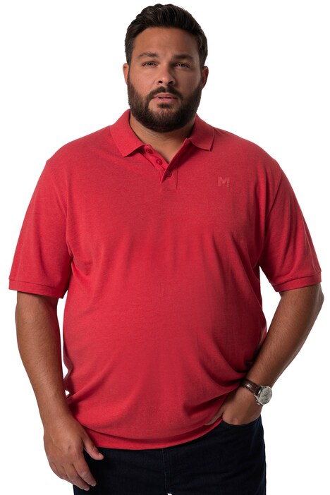 Polokošile Men+, břišní střih, Basic, piké, krátké rukávy, do 10XL