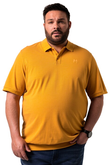 Polokošile Men+, břišní střih, Basic, piké, krátké rukávy, do 10XL
