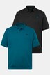 Lot de 2 polos Men+ en maille piquée, ventre confort et manches courtes, collection Basic - jusqu'au 8 XL