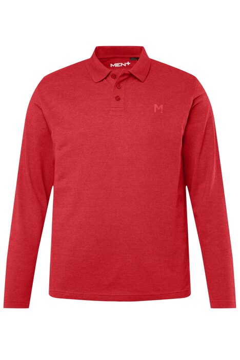 Polokošile Men+, Basic, piké, dlouhé rukávy, do 8XL