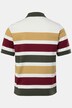 JP 1880 poloshirt, halflange mouwen, strepenjersey, tot 8XL
