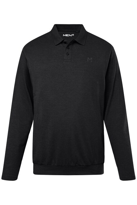 Polokošile Men+, břišní střih, Basic, piké, dlouhé rukávy, do 8XL