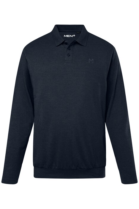 Polokošile Men+, břišní střih, Basic, piké, dlouhé rukávy, do 8XL