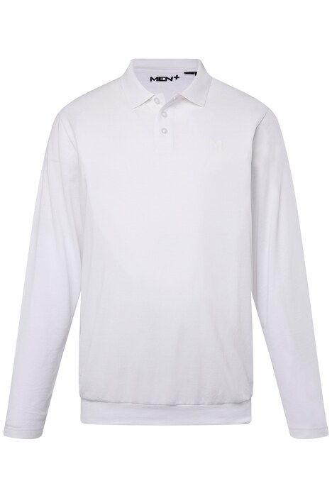 Polokošile Men+, břišní střih, Basic, piké, dlouhé rukávy, do 8XL