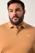 Men+ poloshirt, Buik-Fit, basic, piqué, lange mouwen, tot 8XL