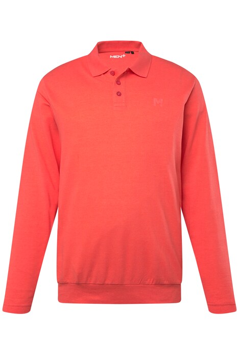 Polokošile Men+, břišní střih, Basic, piké, dlouhé rukávy, do 8XL