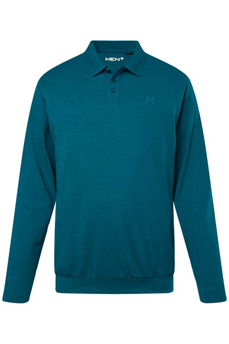 Polokošile Men+, břišní střih, Basic, piké, dlouhé rukávy, do 8XL