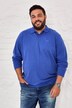 Men+ polo, Bauchfit, Basic, piqué, manga larga, hasta la 8 XL