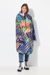 Funksjons-regnkappe, unisex, trykk, hette