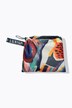 Functional Unisex Hooded Rain Cape With Print