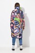 Functional Unisex Hooded Rain Cape With Print
