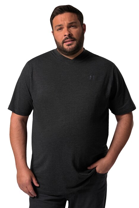 Tričko Men+, Basic, krátké rukávy, výstřih do V, do 8XL