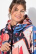 Funksjons-regnkappe, unisex, trykk, hette