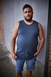 Men+-toppi, Basic, pyöreä pääntie, suurin koko 8XL