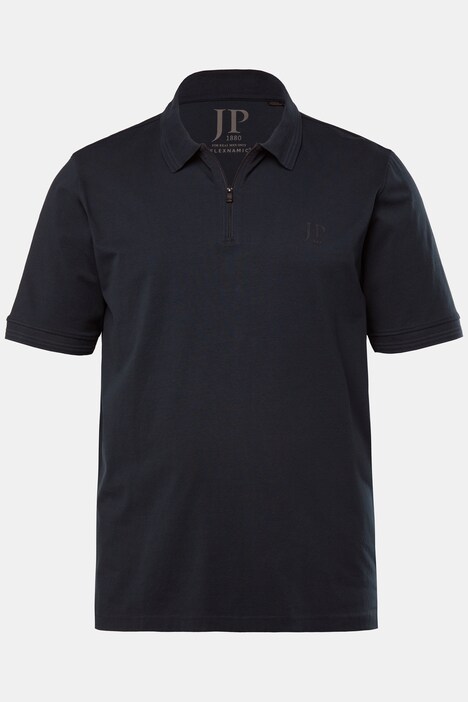 Maglia polo JP1880 con zip, FLEXNAMIC® e mezze maniche