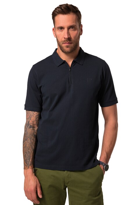 Polokošile JP1880, zip, krátké rukávy, FLEXNAMIC®