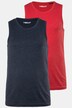 Men+ camiseta sin mangas, Basic, pack de 2, cuello redondo, hasta la 8 XL
