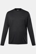 Men+ langærmet T-shirt, Basic, rund hals, op til str. 8 XL