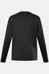 Men+ langærmet T-shirt, Basic, rund hals, op til str. 8 XL