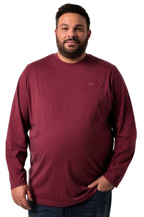 Tričko Men+, dlouhé rukávy, Basic, kulatý výstřih, do 8XL