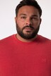 Men+ langærmet T-shirt, Basic, rund hals, op til str. 8 XL