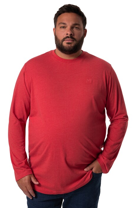 Tričko Men+, dlouhé rukávy, Basic, kulatý výstřih, do 8XL
