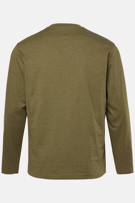 T-shirt Men+, col rond et manches longues, collection Basic - jusqu'au 8 XL